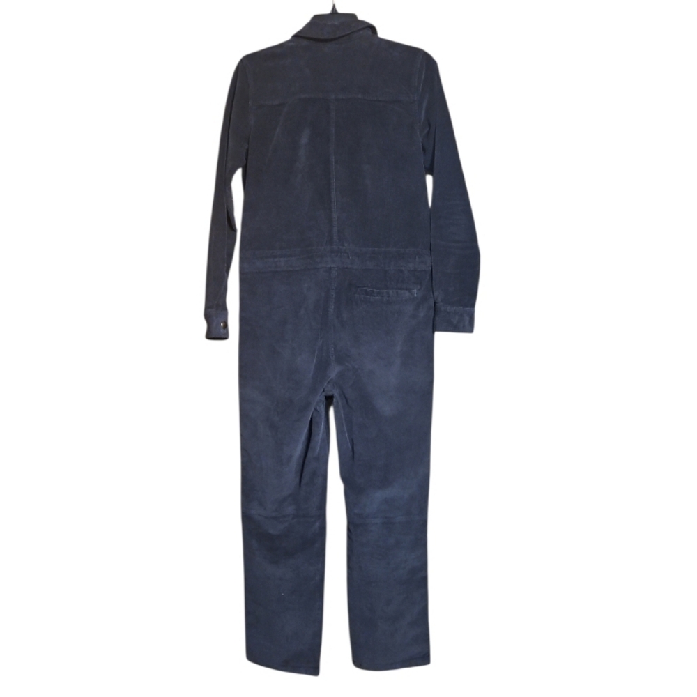 Faherty Stretch Corduroy Utility Jumpsuit In Washed Black-NWT - Picture 4 of 8